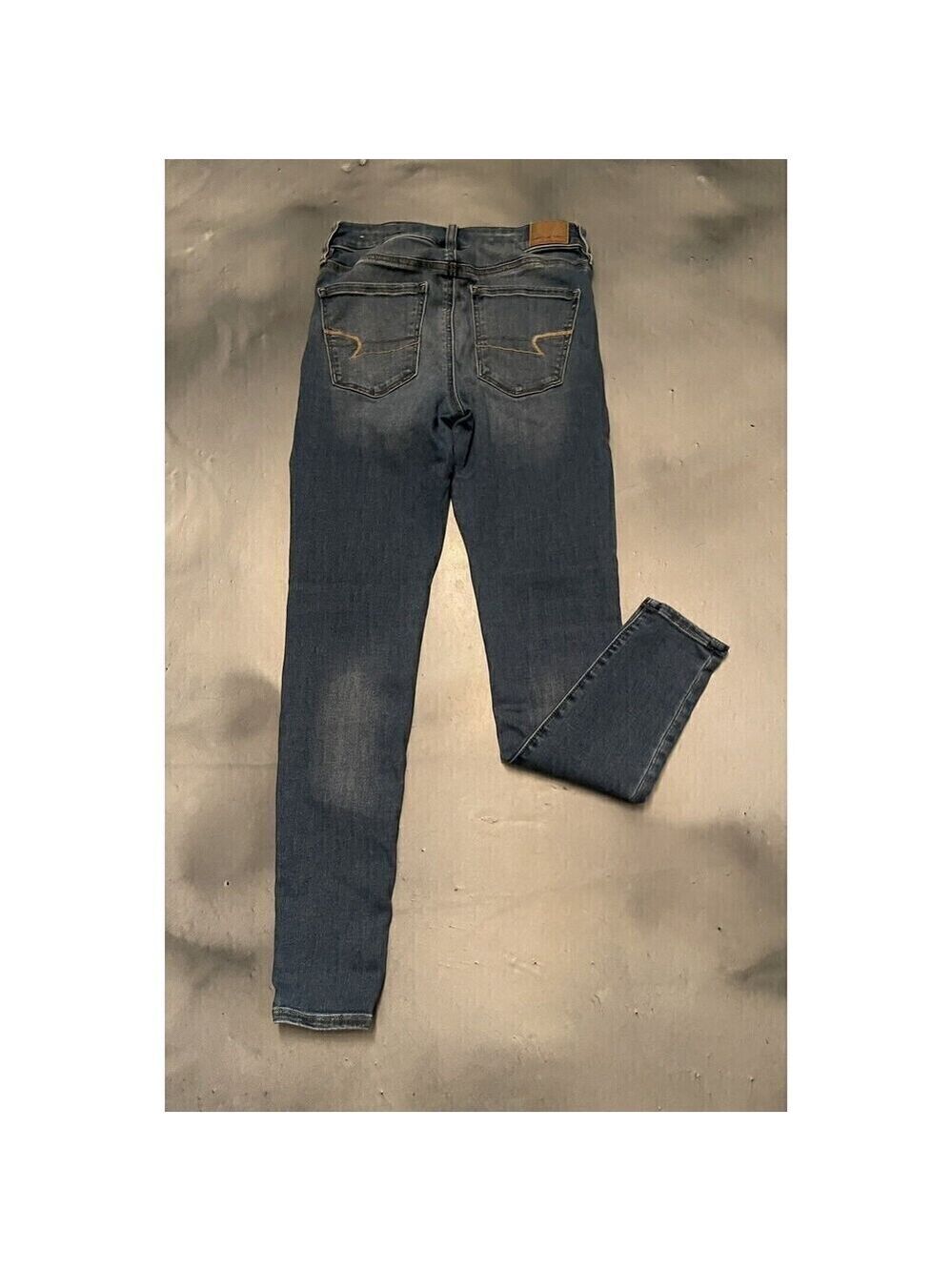 American Eagle Women’s Jeans Next Level Stretch High Rise Jegging Size 4 Regular - Picture 2 of 7